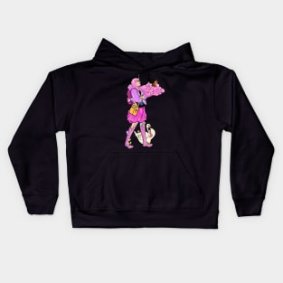 Princess Bubblegum and The Candy Citizens Kids Hoodie